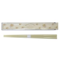 cinemacollection/シネマコレクション cinemacollection ベルナチュール おはしセット 抗菌箸＆箸ケース イエロー クーリア ランチ雑貨 かわいい グッズ 【返品不/508008386