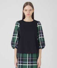 BLUE LABEL CRESTBRIDGE/チェックスリーブトップス/507868695