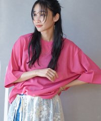 coen/サラコシアーサマーニットビッグTシャツ/507890132