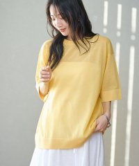 coen/サラコシアーサマーニットビッグTシャツ/507890132