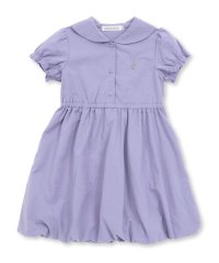 BeBe Petits Pois Vert/丸襟パフスリーブバルーンワンピース(95~150cm)/508009313