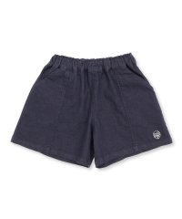BeBe Petits Pois Vert/センター切り替えワンポイント刺しゅうデニムキュロットパンツ(95~160cm)/508009317