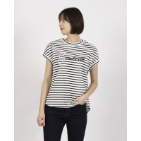 EGLANTINE/エグランティーヌ EGLANTINE パール付きロゴカットソー/508009612