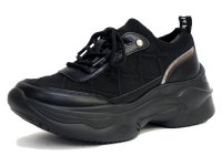 kitson/キットソン kitson スリッポンシューズ レースアップ 厚底 ビジュー 4e 幅広 軽い/508009624