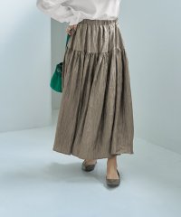 STYLE DELI/スタイルデリ STYLE DELI シャイニー切替ギャザースカート/508009654