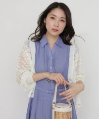 Apuweiser-riche/メッシュショートカーデ/508010081