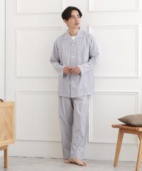 TAKEO KIKUCHI/ブリティッシュストライプ テーラードパジャマ/508010130
