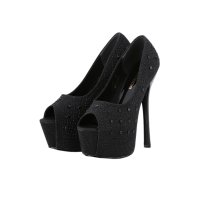 haremode/ハレモード haremode パンプス レディース 歩きやすい オープントゥ ヒール 16cm 疲れない キャバ パーティー 結婚式 3206/508010273