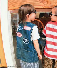 DENIM DUNGAREE/デニムダンガリー DENIM DUNGAREE 8oz Denim Patch Vest/508010351