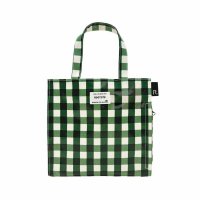 ROOTOTE/ルートート ROOTOTE 小さめ トートバッグ サブバッグ ギンガムチェック SN．スクエア．ラミネートーQ 1029/508010410