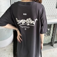 GeeRA/ジーラ GeeRA 綿100％アソートロゴプリントTシャツワンピース/508010433