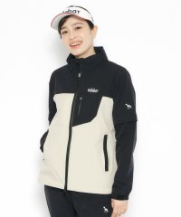 adabat/撥水加工 バイカラーレインブルゾン/508010489