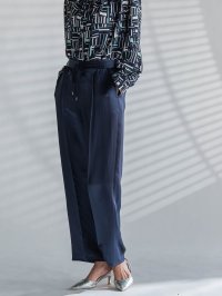 la.f…(Lsize)/ラ エフ エルサイズ la.f…(Lsize) 【大きいサイズ】サテンストレートパンツ/508010596
