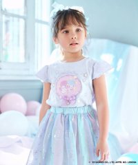 anyFAM（KIDS）/【any FAM× リトルツインスターズ 】キキ＆ララ 袖レースTシャツ/508010609
