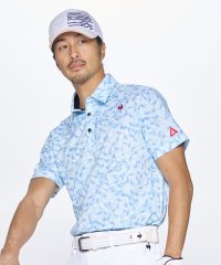 le coq sportif GOLF /【大きいサイズ】接触冷感小柄半袖シャツ/508011101