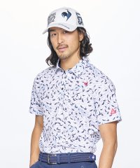 le coq sportif GOLF /【大きいサイズ】接触冷感小柄半袖シャツ/508011101