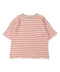 FITH/フィス FITH Pile Striped Pocket Tee/508011105