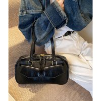 florge/フロージュ florge シンメトリーポケットレザーライクボストンバッグ / ハンドバッグ / 500mlペットボトル収納可/508011137
