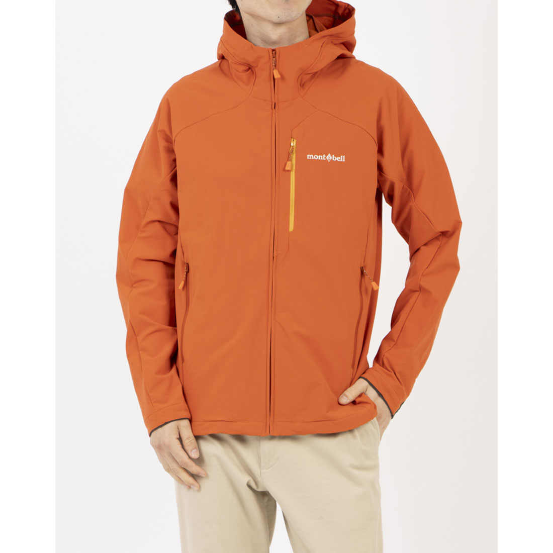 kolor カラー アウター カーキ オレンジ メンズ wjk - 【予約品】 basic zip-up parka / パーカー / オレンジ