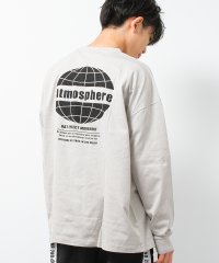 RAT EFFECT/ラット エフェクト RAT EFFECT AtmosphereバックプリントロングTシャツ/508011543