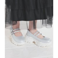 Honeys/ハニーズ Honeys 厚底ダブルベルトシューズ 靴 シューズ ダブルベルトシューズ 厚底シューズ 厚底 ダブルベルト プラットフォーム 合皮 レディース/508011547