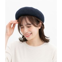 Honeys/ハニーズ Honeys サーモニットベレー帽 帽子 ベレー帽 サーモニット素材 無地 ラメ ベーシックカラー 丸み フェミニン シンプル 夏 白 黒 レディース/508011552