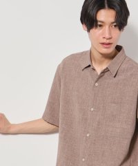 THE SHOP TK/リネンライク半袖シャツ セットアップ可/508011746