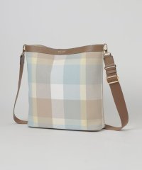 BLUE LABEL CRESTBRIDGE/クレストブリッジチェックキャンバスショルダー/507773245