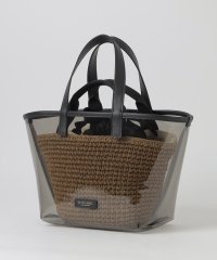 BLUE LABEL CRESTBRIDGE/クリアPVC×ペーパートート/507937421