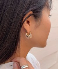 fredy emue/クリアフェイクストーンワンタッチピアス/507983697