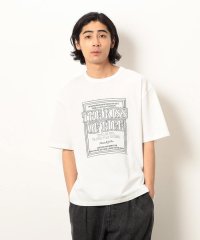 Purple & Yellow/メッセージ刺繍半袖Ｔシャツ/507983731