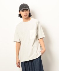 Purple & Yellow/布帛切り替えバックプリントＴシャツ/507983732