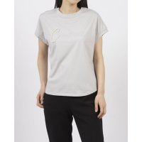 EGLANTINE/エグランティーヌ EGLANTINE パール付きロゴカットソー/508009612