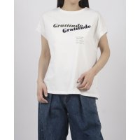EGLANTINE/エグランティーヌ EGLANTINE ロゴカットソー/508009620
