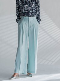 la.f…(Lsize)/ラ エフ エルサイズ la.f…(Lsize) 【大きいサイズ】麻調ワイドパンツ≪洗濯機で洗える≫/508012242