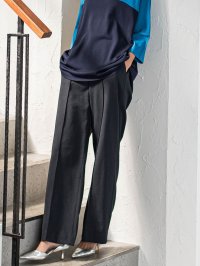 la.f…(Lsize)/ラ エフ エルサイズ la.f…(Lsize) 【WEB限定/大きいサイズ】シェルタリングワイドパンツ≪洗濯機で洗える≫/508012244