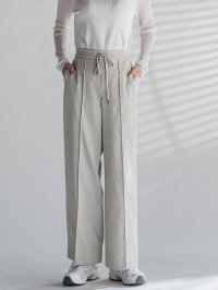 la.f…(Lsize)/ラ エフ エルサイズ la.f…(Lsize) 【WEB限定/大きいサイズ】シェルタリングワイドパンツ≪洗濯機で洗える≫/508012244