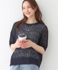 SHOO・LA・RUE/【洗える/S－LL/2点セット】着るだけでコーデが決まる 透かし柄ドルマンニット＋タンクトップ/508013571