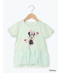 Samansa Mos2 Lagom/【Disney】ミッキー&フレンズ/チュール切替T/508013853