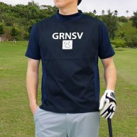 TopIsm/トップイズム TopIsm ゴルフウェア モックネックシャツ メンズ GIORNO SEVEN ジョルノセブン ハイネック ゴルフ 接触冷感 メッシュ切替 半袖/508014043