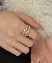 Leja/レジャ Leja パールビジューフォークリング結婚式 パーティードレス 成人式 20代 30代40代/508014259