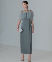 Leja/レジャ Leja チュールフリルビスチェIラインドレスワンピース美脚効果結婚式 パーティードレス 成人式 20代 30代 40代/508014267