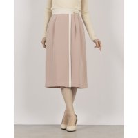 TONAL/トーナル TONAL バイカラービットアシメタイトスカート/508014393