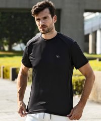 1PIU1UGUALE3 RELAX/ウノ ピゥ ウノ ウグァーレ トレ リラックス 1PIU1UGUALE3 RELAX パイピング半袖Tシャツ(吸水速乾 / 通気性)/508014445