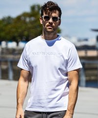 1PIU1UGUALE3 RELAX/ウノ ピゥ ウノ ウグァーレ トレ リラックス 1PIU1UGUALE3 RELAX 2重ロゴ半袖Tシャツ/508014450