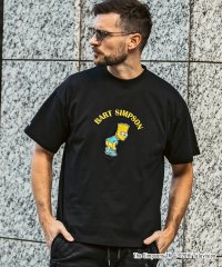 1PIU1UGUALE3 RELAX/ウノ ピゥ ウノ ウグァーレ トレ リラックス 1PIU1UGUALE3 RELAX /The Simpsons/バート・シンプソン/半袖Tシャツ/508014451