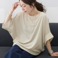 Aletta vita/アレッタ ヴィータ Aletta vita エステルローン華奢見えドルマンブラウス/508014464