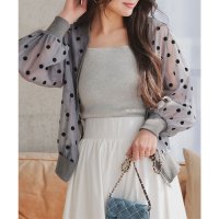 KOBE LETTUCE/コウベレタス KOBE LETTUCE シアーフロッキードットブルゾン [K1367]/508014521
