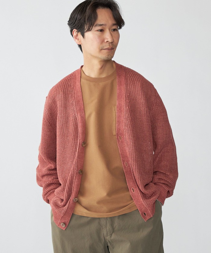 カーディガン(レッド・赤色)のメンズファッション通販 - d fashion