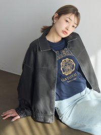 RETRO GIRL/レトロガール RETRO GIRL FレザークロップドJK/508014723